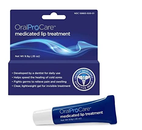 Oral ProCare Medicated Lip Treatment; Medicated Lip Gel; Invisible Gel